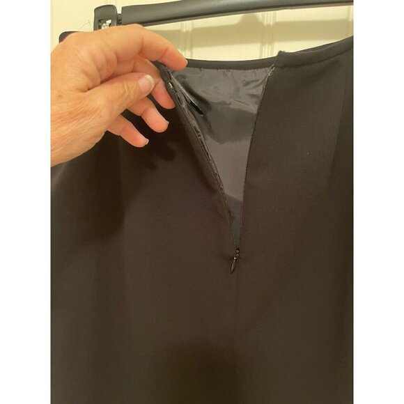 Jones Wear Black Pencil Skirt Suit Size 10 100% Polyester Professional Attire - Picture 10 of 10